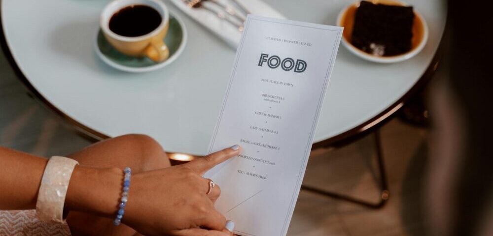 What are the latest trends in menu design for 2026?
